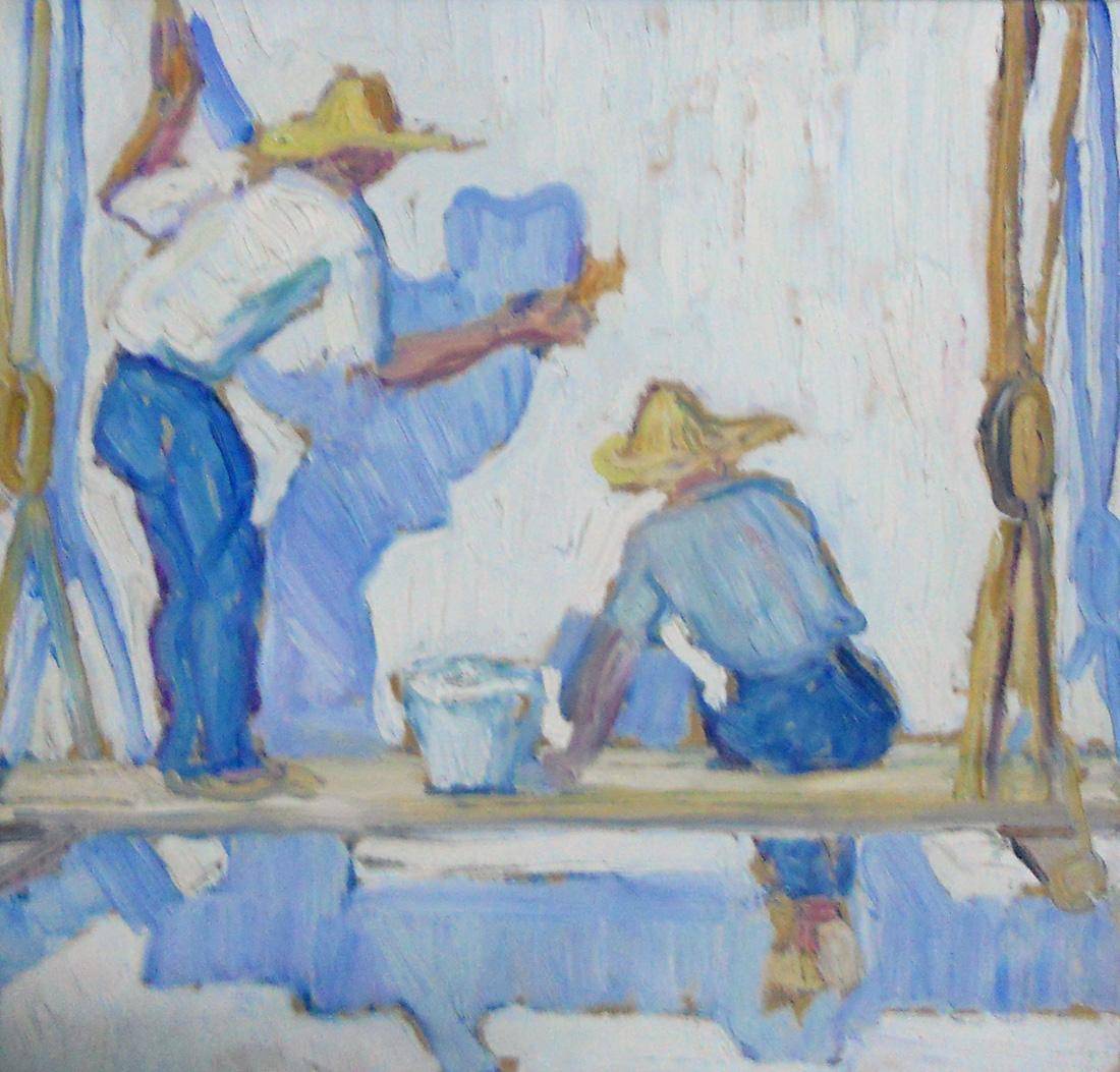 Los pintores, c.1920