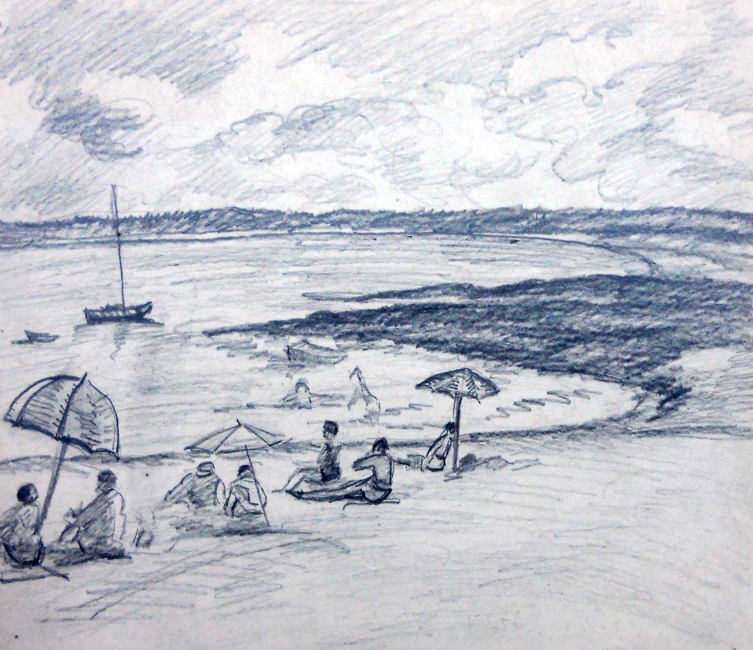 Playa Mansa, 1954