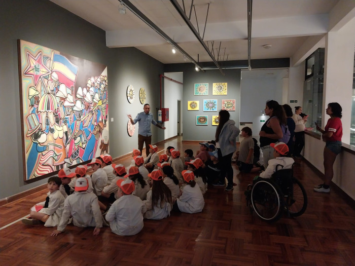  - Visitas guiadas para niños - Fantasías africanas - Carlos Páez Vilaró 100 años  - Museo Nacional de Artes Visuales